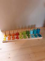 Houten rekenbord 1 t/m 10, Ophalen, Zo goed als nieuw
