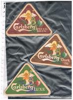 BIERVILTJES CARLSBERG, Verzamelen, Biermerken, Verzenden, Nieuw, Viltje(s), Overige merken