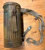 Duits WH Gasmasker Met Blik Voirzien van Camouflage Verf, Verzamelen, Verzenden, Duitsland, Overige typen
