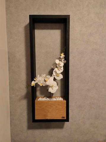 houten bloembak/ bloemen frame