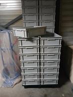 100 Dichte Kunststof Bakken 60x40x17cm, Ophalen of Verzenden