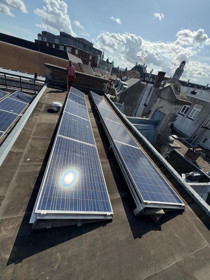 34 zonnepanelen Canadian Solar 260, Sma tripower en esdec fr, Doe-het-zelf en Verbouw, Zonnepanelen en Toebehoren, Gebruikt, Compleet systeem