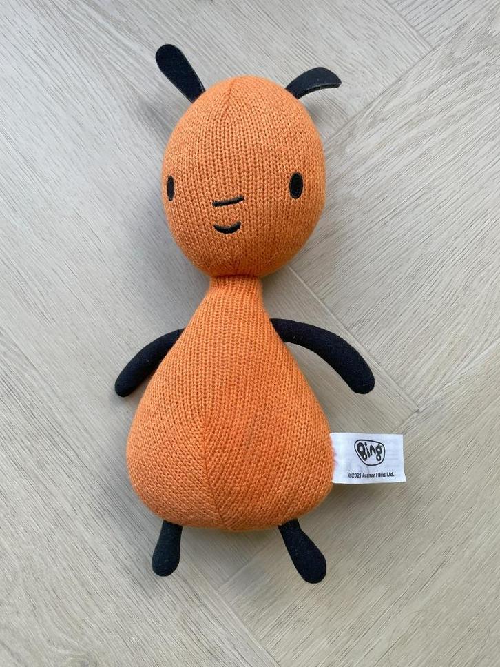 zeer mooie pratende Flop knuffel (27 cm) Bing, Kinderen en Baby's, Speelgoed | Knuffels en Pluche, Gebruikt, Overige typen, Ophalen of Verzenden