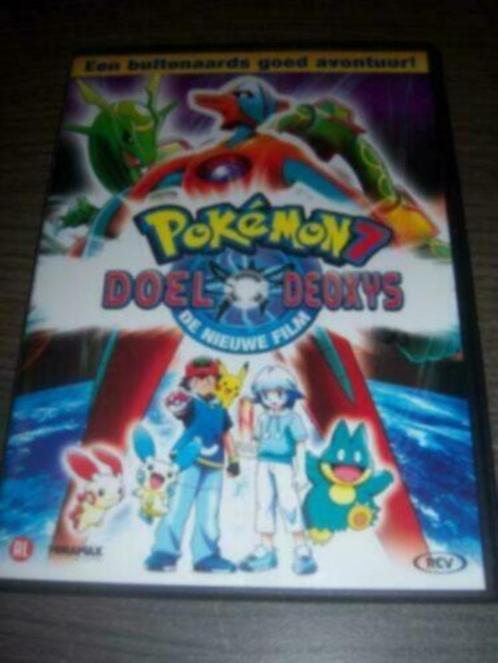 de 7e Pokemon Film: Doel Deoxys nieuw, Cd's en Dvd's, Dvd's | Tekenfilms en Animatie, Zo goed als nieuw, Anime (Japans), Tekenfilm