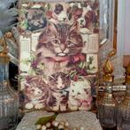 Victoriaanse afbeelding honden-/katten kalender, Verzenden