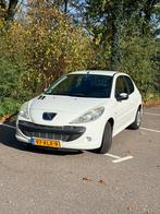 Peugeot 206+ 1.4 3D 2011 Wit, Auto's, Voorwielaandrijving, 206+, Stof, 4 cilinders
