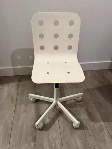 IKEA Jules bureaustoel wit/wit