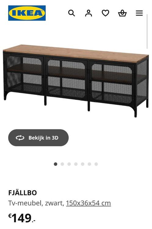 Tv meubel, Huis en Inrichting, Kasten | Televisiemeubels, Gebruikt, Minder dan 100 cm, 150 tot 200 cm, 25 tot 50 cm, Ophalen