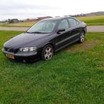 Volvo S60 2.0 T 2004 Zwart, Auto's, Voorwielaandrijving, 1442 kg, 1984 cc, 179 pk
