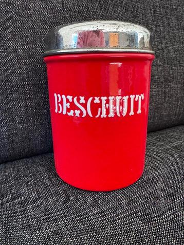 Vintage beschuitbus beschikbaar voor biedingen
