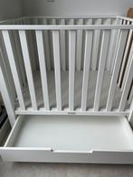 Bopita Witte kinderbox (verrijdbaar) met wielen en lade, Kinderen en Baby's, Boxen, Ophalen of Verzenden, Gebruikt, In hoogte verstelbaar