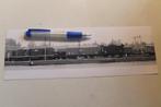 Foto NS dieselloc 2466 loc rangeert goederenwagens 1975, Ophalen of Verzenden, 1960 tot 1980, Ongelopen, Noord-Holland