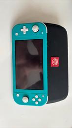 Nintendo switch lite (bieden mag), Spelcomputers en Games, Spelcomputers | Nintendo Switch Lite, Verzenden, Turquoise, Zo goed als nieuw