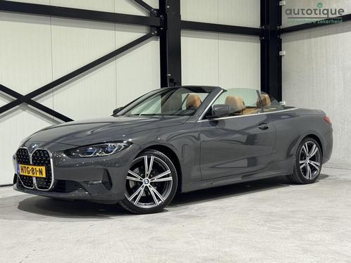 BMW 4-serie Cabrio 420i Individual Aut. | navi | leder | hud, Auto's, BMW, Bedrijf, Te koop, 4-Serie, 360° camera, ABS, Achteruitrijcamera