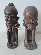 2 Afrikaanse stenen beelden, Ophalen