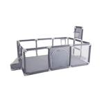 Grondbox – box – speelbox – box voor baby’s – grijs, Ophalen of Verzenden, Nieuw, Rechthoekig