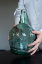 Blauwe glazen vaas, Huis en Inrichting, Woonaccessoires | Vazen, Blauw, Nieuw, Ophalen of Verzenden, Glas