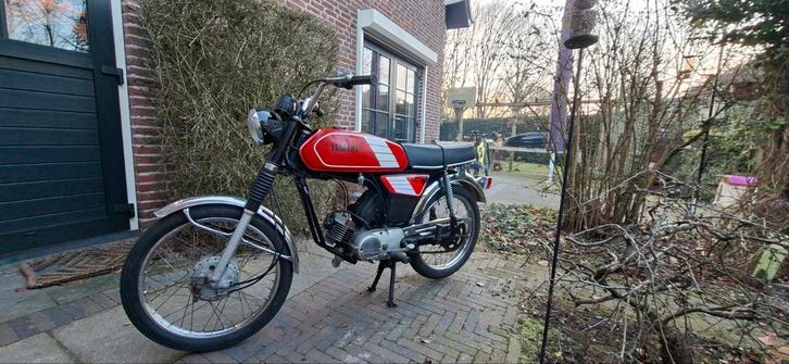 Yamaha FS1 brommer uit 1986 - Klassieker!, Fietsen en Brommers, Brommers | Oldtimers, Yamaha, Maximaal 45 km/u, Ophalen