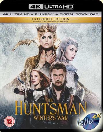 Blu-ray 4K: The Huntsman Winter's War (2016 Chris Hemsworth) beschikbaar voor biedingen