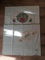 Peuter dekbedovertrek vintage konijnen ruches, Ophalen of Verzenden, Zo goed als nieuw, Tweepersoons, Dekbedovertrek