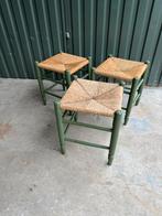 3 Vintage Groene Krukjes Jaren 70, Antiek en Kunst, Ophalen of Verzenden