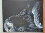 groot schilderij 80cm x 100cm Arend door Ben Postmus, Ophalen of Verzenden