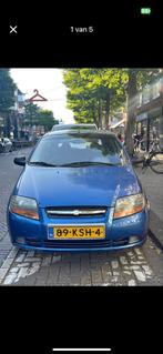 Chevrolet Kalos 2005 Blauw, Auto's, 1150 cc, 580 kg, Bedrijf, 39 €/maand