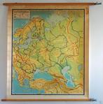Oude schoolkaart Oost-Europa, Ophalen of Verzenden, Aardrijkskunde