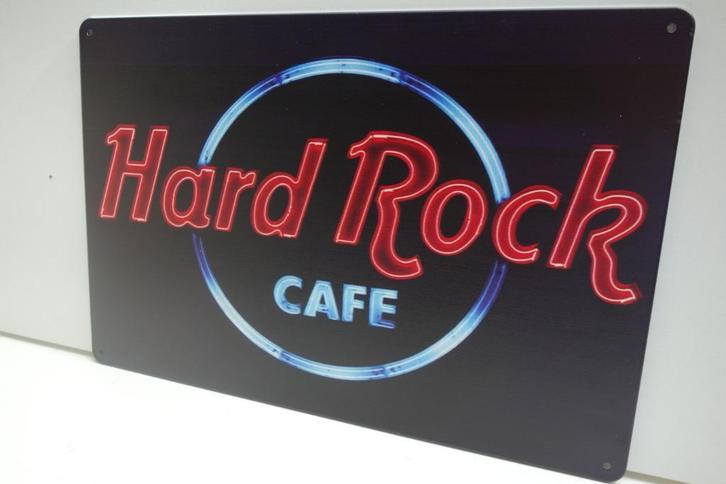 HARD ROCK CAFE WAND BORD voor  BAR of TOEGANG, Huis en Inrichting, Woonaccessoires | Tekstborden en Spreuken, Nieuw, Ophalen of Verzenden