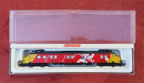 Arnold 2337. NS PTT Motorpost, Hobby en Vrije tijd, Modeltreinen | N-Spoor, Zo goed als nieuw, Locomotief, Gelijkstroom, Arnold