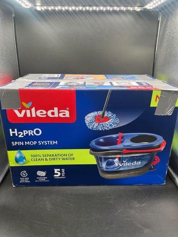 Vileda H2Pro Spin Mop-systeem complete set  beschikbaar voor biedingen