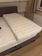 Pocketvering matras 90x200, Ophalen, 90 cm, Eenpersoons, Wit