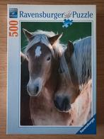 Ravensburger puzzel 500, Paardenpuzzel, COMPLEET NIEUWSTAAT!, Ophalen of Verzenden, 500 t/m 1500 stukjes, Zo goed als nieuw