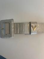 Josh V Leren Dames Riem Lichtgrijs, Ophalen, Overige kleuren, 3 tot 5 cm, Echt leder