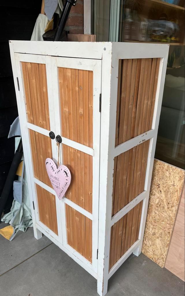 Bamboe kast, Huis en Inrichting, Kasten | Overige, Gebruikt, Ophalen of Verzenden