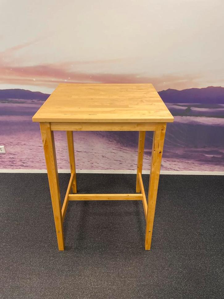 Ikea Björkudden Bartafel - Houten Design, Huis en Inrichting, Tafels | Statafels, Gebruikt, Ophalen