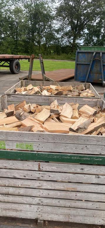 Haardhout 120 per kuub (deze winter stookbaar) beschikbaar voor biedingen