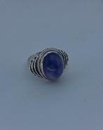 Zilveren ring met amethist, 18 tot 19, Paars, Nieuw, Ophalen of Verzenden