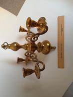 Antieke Koperen Kandelaar, Ophalen, Koper of Brons