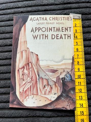 230. Kaart illustr Agatha Christie beschikbaar voor biedingen