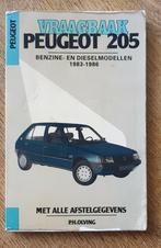 Vraagbaak Peugeot 205 1983-1986, Auto diversen, Handleidingen en Instructieboekjes, Ophalen of Verzenden