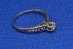Gouden ring met diamanten, Ophalen of Verzenden, Goud