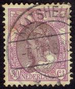 Nederland 1917, Kon. Wilhelmina, 30 cent, violet/lilabruin., Verzenden, T/m 1940, Gestempeld