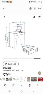 Bureau of make up tafel, Huis en Inrichting, Ophalen, Zo goed als nieuw