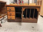 Vintage Bureau / TV Kastje / Platenspeler met Opbergruimte, Huis en Inrichting, Ophalen, Gebruikt, Bureau