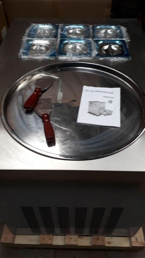 Nieuwe ijsrolmachines- ijsteppanyaki, Zakelijke goederen, Horeca | Keukenapparatuur, Koelen en Vriezen, Nieuw in verpakking, Ophalen