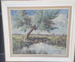 Stephan Kip. Landschap met boom. Bieden vanaf 50 euro, Ophalen