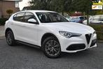 Alfa Romeo Stelvio 2.0 T AWD Super 200 PK Aut. Side-Assist C, Automaat, Zwart, 4 cilinders, Leder en Stof