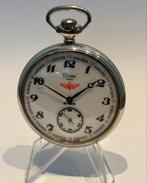 Zakhorloge Domi Paris 18 rubis, Chemin de Fer (spoorweg), Sieraden, Tassen en Uiterlijk, Horloges | Antiek, 1930 tot 1960, Overige merken