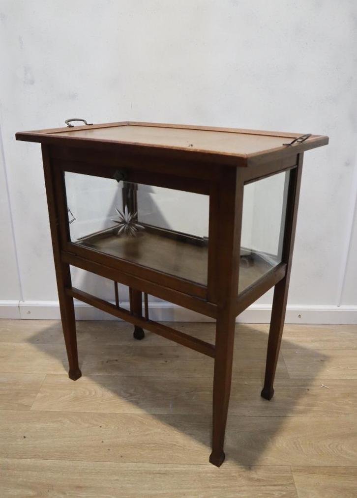 Art Deco theekastje met dienblad, Antiek en Kunst, Antiek | Woonaccessoires, Ophalen of Verzenden